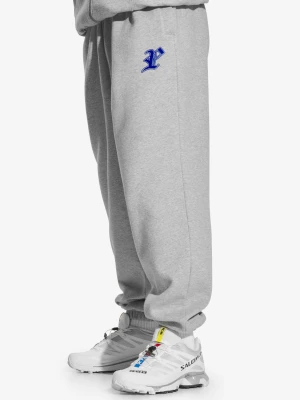 Gothic spodnie dresowe męskie szare Prosto