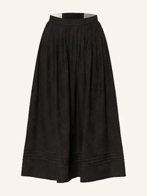 Gottseidank Spódnica Do Stroju Ludowego Appolonia Z Lnem schwarz