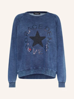 Grace Bluza Nierozpinana blau