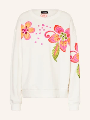 Grace Bluza Nierozpinana Z Cekinami weiss