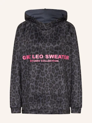 Grace Bluza Z Kapturem Oversize blau