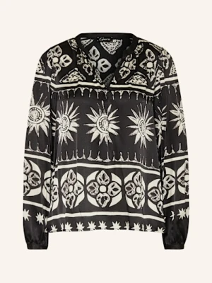 Grace Bluzka Z Dodatkiem Jedwabiu schwarz