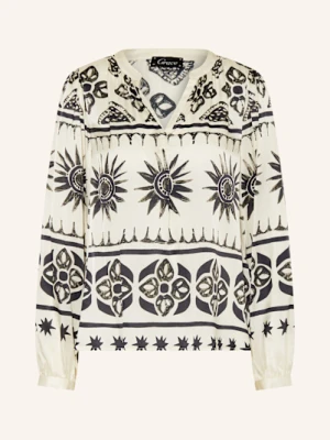 Grace Bluzka Z Dodatkiem Jedwabiu weiss