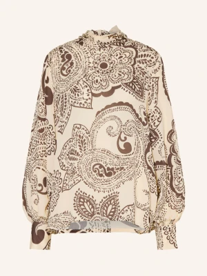 Grace Bluzka Z Kokardą Paisley weiss