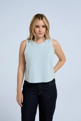 Grace damska koszulka bez rękawków - Blue Animal