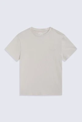 Grace damska koszulka o wysokiej gramaturze - Beige Animal