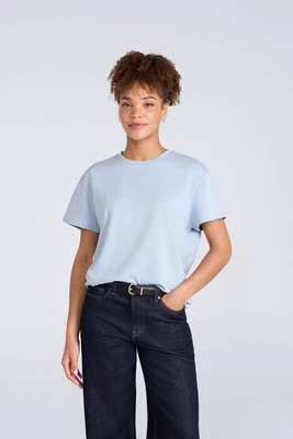 Grace damska koszulka o wysokiej gramaturze - Blue Animal