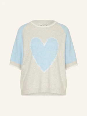 Grace Dzianinowa Koszulka grau