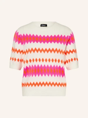 Grace Dzianinowa Koszulka weiss