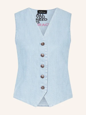 Grace Kamizelka Typu Blezer W Stylu Jeansowym blau