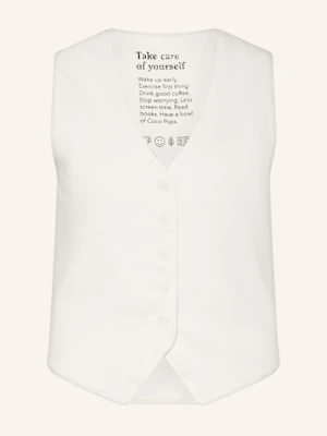 Grace Kamizelka Z Dzianiny weiss