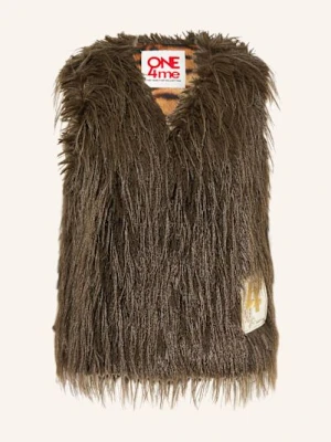 Grace Kamizelka Ze Sztucznego Futra braun