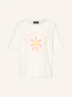 Grace Koszulka Frotte Z Cekinami weiss