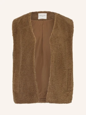 Grace & Mila Kamizelka Z Futerka Teddy Avery beige