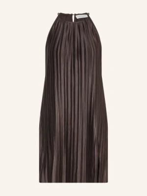 Grace & Mila Sukienka Plisowana Wilona braun