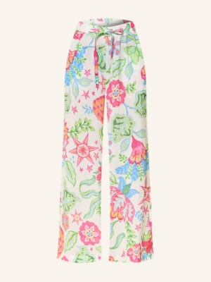 Grace Spodnie Z Marszczeniami weiss