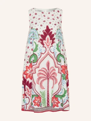 Grace Sukienka Z Dodatkiem Lnu beige