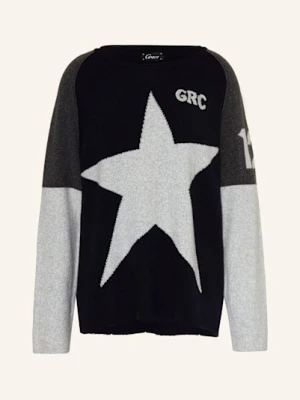 Grace Sweter Oversize blau