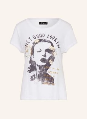 Grace T-Shirt Z Lnu weiss