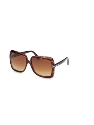 Gradient Brown Okulary Przeciwsłoneczne Dark Havana Tom Ford