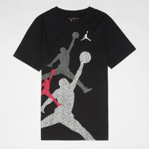 Jordan Gradient Stacked Jumpman Shortsleeve Tee uniseks T-Shirts czarny rozmiar Odzież