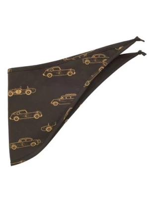Grafitowa chustka bawełniana pod szyję OLD CARS - Pinokio