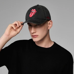 Grafitowa czapka z daszkiem The Rolling Stones House