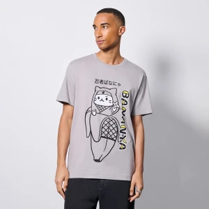 Grafitowa koszulka z nadrukiem Bananya House