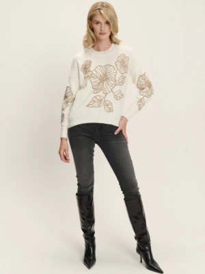 Grafitowe jeansy o fasonie skinny Greenpoint