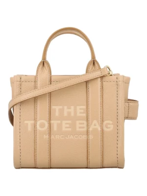Grained Leather Micro Tote Bag Marc Jacobs