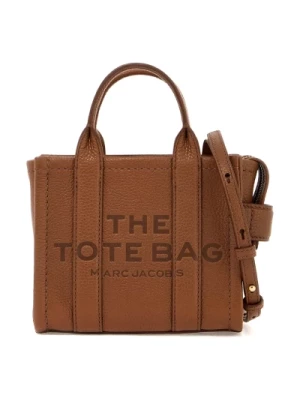 Grained Leather Mini Tote Bag Marc Jacobs