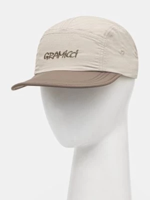 Gramicci czapka z daszkiem Nylon Gramicci Cap kolor szary z aplikacją G4FA.072