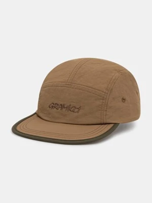 Gramicci czapka z daszkiem Nylon Gramicci Cap kolor zielony z aplikacją G4FA.072