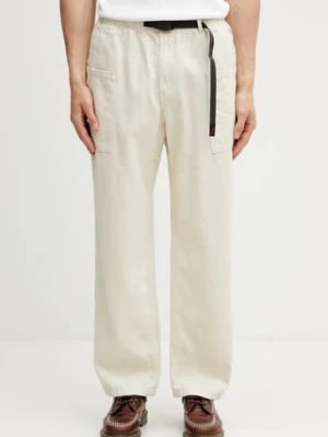 Gramicci HEMP RELAXED PANT spodnie boyfriend z bawełną męskie
