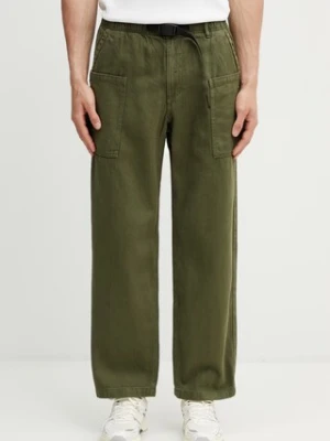 Gramicci HEMP RELAXED PANT spodnie boyfriend z bawełny męskie