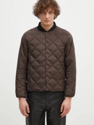 Gramicci kurtka puchowa Inner Down Jacket męska kolor brązowy przejściowa G4FU.J101.TG