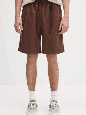 Gramicci szorty bawełniane G-Short kolor brązowy G101.OGT-purple