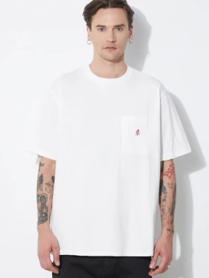 Gramicci t-shirt bawełniany One Point biały