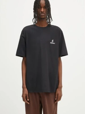Gramicci t-shirt One Point Logo Tee męski kolor czarny z nadrukiem G4SU.T096