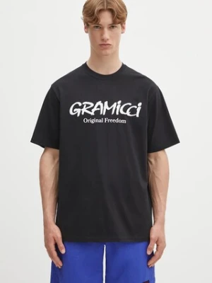 Gramicci t-shirt Original Freedom Logo Tee męski kolor czarny z nadrukiem G5SU.T175