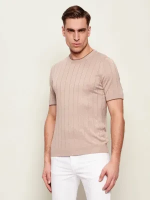 Gran Sasso Jedwabny sweter | Slim Fit