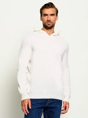Gran Sasso Kaszmirowy sweter | Regular Fit biały