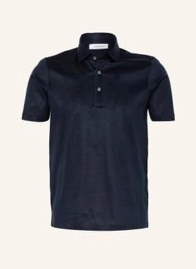 Gran Sasso Koszulka Polo Z Dżerseju blau