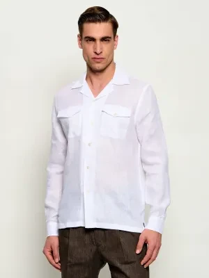 Gran Sasso Lniana koszula | Regular Fit