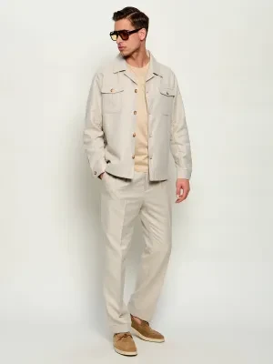 Gran Sasso Lniany komplet | Regular Fit