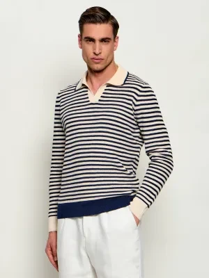 Gran Sasso Lniany sweter | Regular Fit