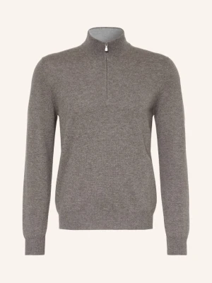 Gran Sasso Sweter Typu Troyer braun