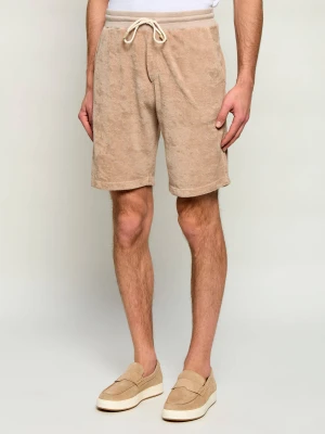 Gran Sasso Szorty | Comfort fit frotté beżowy