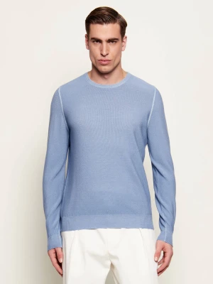 Gran Sasso Wełniany sweter | Regular Fit niebieski