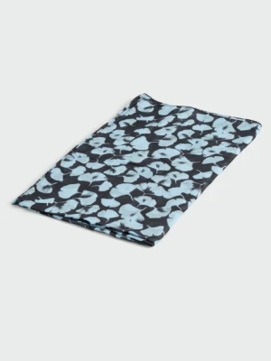 Granatowa apaszka w niebiskie listki Greenpoint